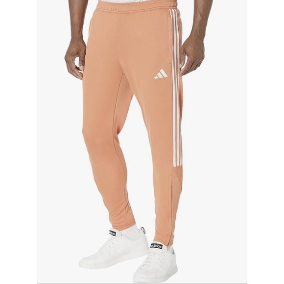 adidas Tiro Pants Hazy Copper White Tapered Men’s Size 2XL HY7589 BRAND NEW